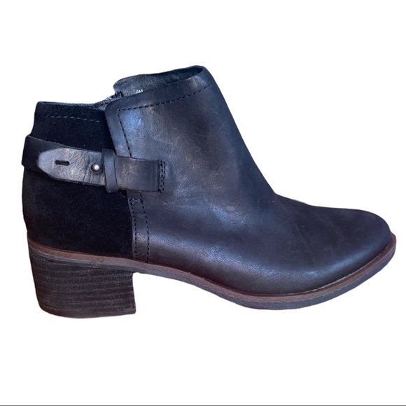 Kork-Ease Shoes - NWOB KorkEase Sonya Black Leather// Suede Ankle Moto Boots Size 6